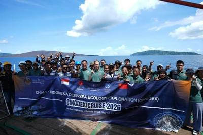 双国产ROV联潜巽他海峡，中印尼合作深海生态探查航次圆满收官