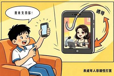 情感诱导下的天价打赏：未成年人为何深陷主播“甜蜜陷阱”？
