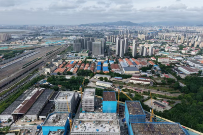 青岛生命健康科技高端智造产业基地（二期）主体全面封顶