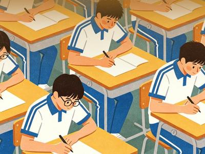 海报图品丨文明护考，“静”候佳音