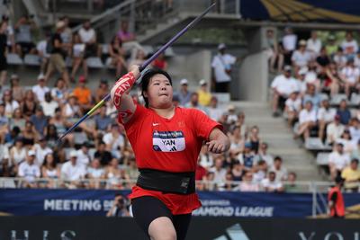 严子怡夺得钻石联赛巴黎站冠军