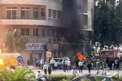 马克龙访叙下榻酒店附近连发爆炸，法方称其安然无恙