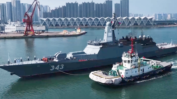 最新画面！中俄“海上联合-2026”联合演习兵力集结完毕