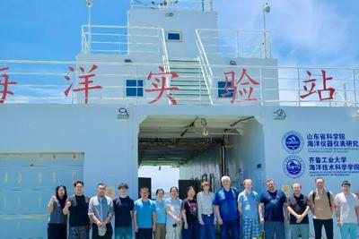 提升海洋核污染监测能力！中白在青岛联合完成伽马谱仪海试