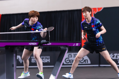 王曼昱/蒯曼晋级WTT美国大满贯女双八强