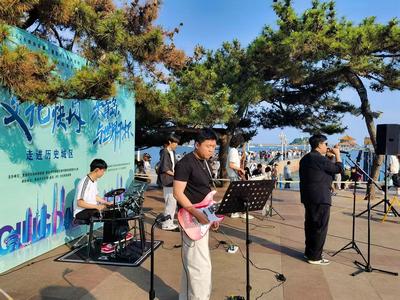文旅服务点扮靓夏日青岛！群文服务“在场”更“在心”