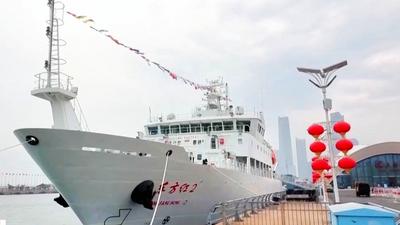 “东方红2”完成改造升级，今天在青岛正式交付