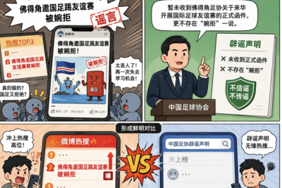 国足成绩再不好，也不是造谣的理由