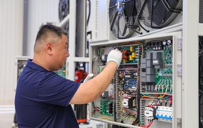 青岛：赶制新能源温控设备订单