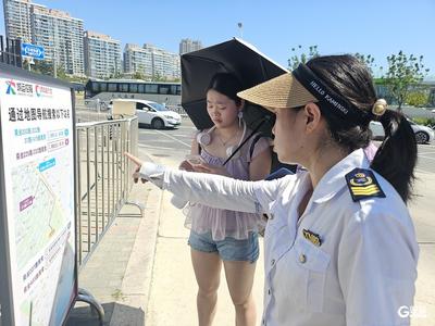 青岛这个网红打卡地附近新增导视牌，外地游客点赞：真方便！