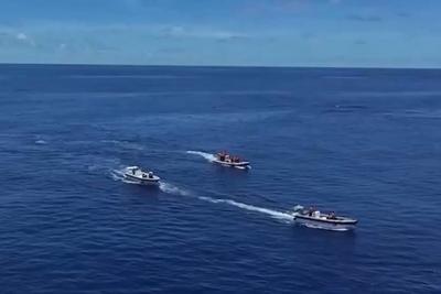 常态化巡航黄岩岛海域，中国海警编队演练了什么