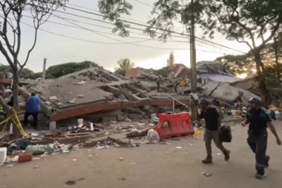 哥伦比亚强震已致289人死亡，逾18万人受灾
