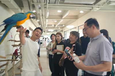 萌宠体验升级，青岛多家文旅协会组团考察汇泉乐屿萌宠世界