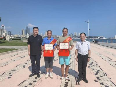 不惧风高浪急、勇救落水群众！于春臣、王伟被认定见义勇为先进群体
