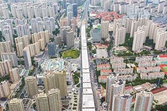 走进现场瞰项目 | 双山隧道及南延配套工程4.8公里新建桥梁全线合龙