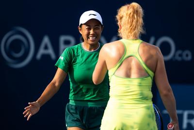 张帅组合挺进WTA1000多伦多站四强