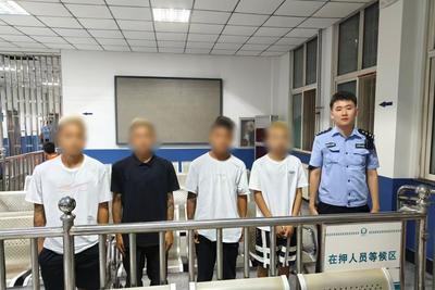 五名男子拉拽车门“碰运气”盗窃！青岛警方火速收网“一锅端”