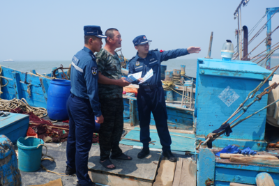 讲好“开海第一课”，青岛海警局高新区工作站筑牢安全防线