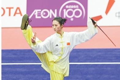 亚运会开幕式后首个比赛日，中国代表团夺得11金6银3铜