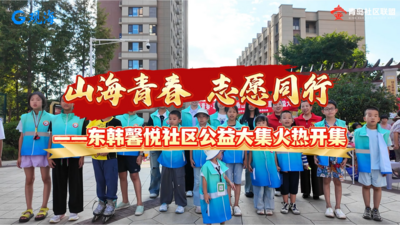 山海青春 志愿同行｜东韩馨悦社区公益大集火热开集
