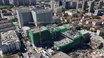 预计年底封顶！康复大学青岛中心医院二期改扩建项目“加速生长”