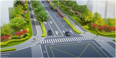 西片区路网加速成型！青岛高新区锦海路项目路基土方施工收尾