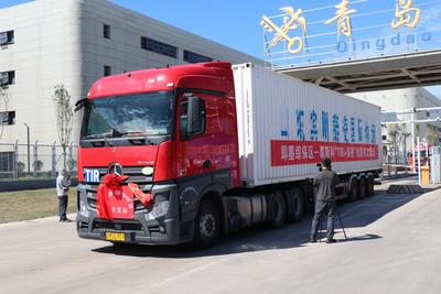 首票首发！即墨综合保税区打通至莫斯科“TIR＋保税”国际陆路物流新通道
