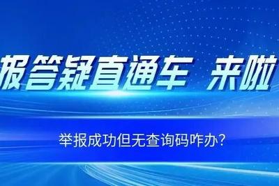 举报成功但无查询码咋办？