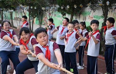 即墨：多彩课间，活力校园（多图）