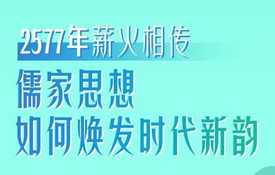 2577年薪火相传 儒家思想如何焕发时代新韵
