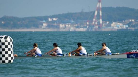 2026世界海岸赛艇锦标赛青岛启航