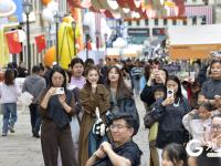 国庆假期，青岛历史城区秒变人气现场